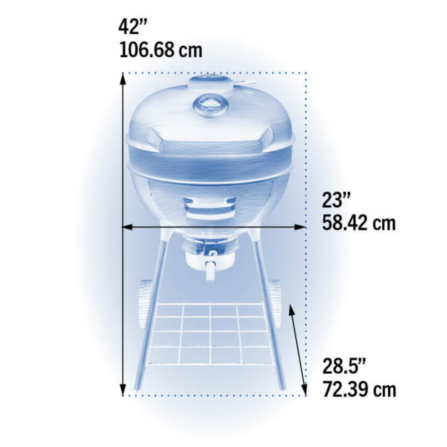 Napoleon Professional 22 Charcoal Kettle Barbecue 57cm
