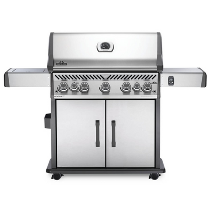 Napoleon Rogue SE 625 Propane Gas BBQ RSE625RSIBPSS-1 | Free Cover + Meat Lovers Kit