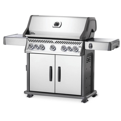 Napoleon Rogue SE 625 Propane Gas BBQ RSE625RSIBPSS-1 | Free Cover + Meat Lovers Kit